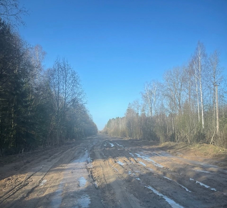 Непроезжая дорога отрезала от мира несколько деревень Тверской области