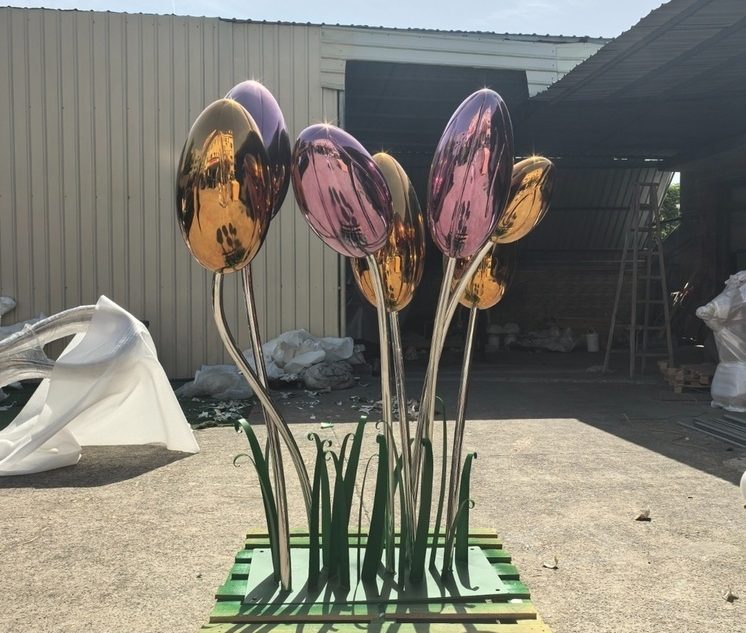 В Оленино появятся двухметровые "Тюльпаны"