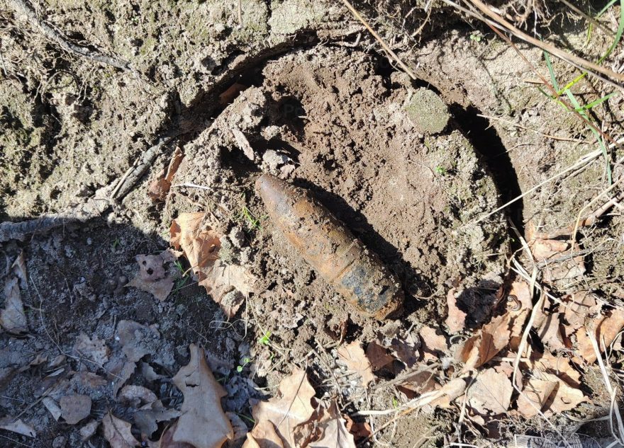 Артиллерийский снаряд времён войны обезвредили под Тверью