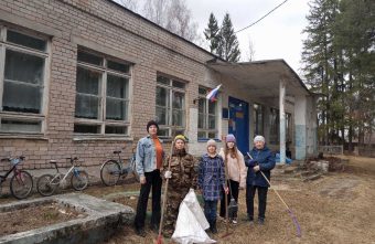 В Калязинском округе продолжаются субботники