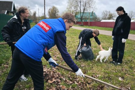 Жители Тверской области приводили в порядок территории и помогали по хозяйству ветеранам