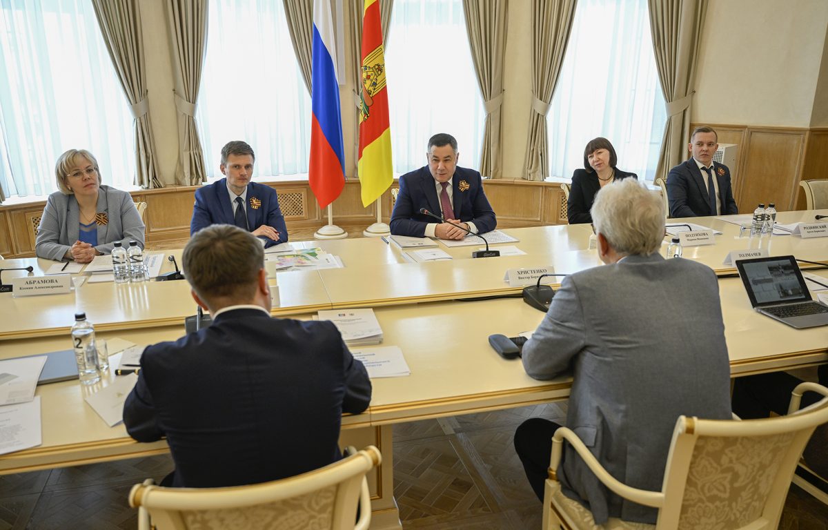 Игорь Руденя и Виктор Христенко обсудили «Старицкий посад»