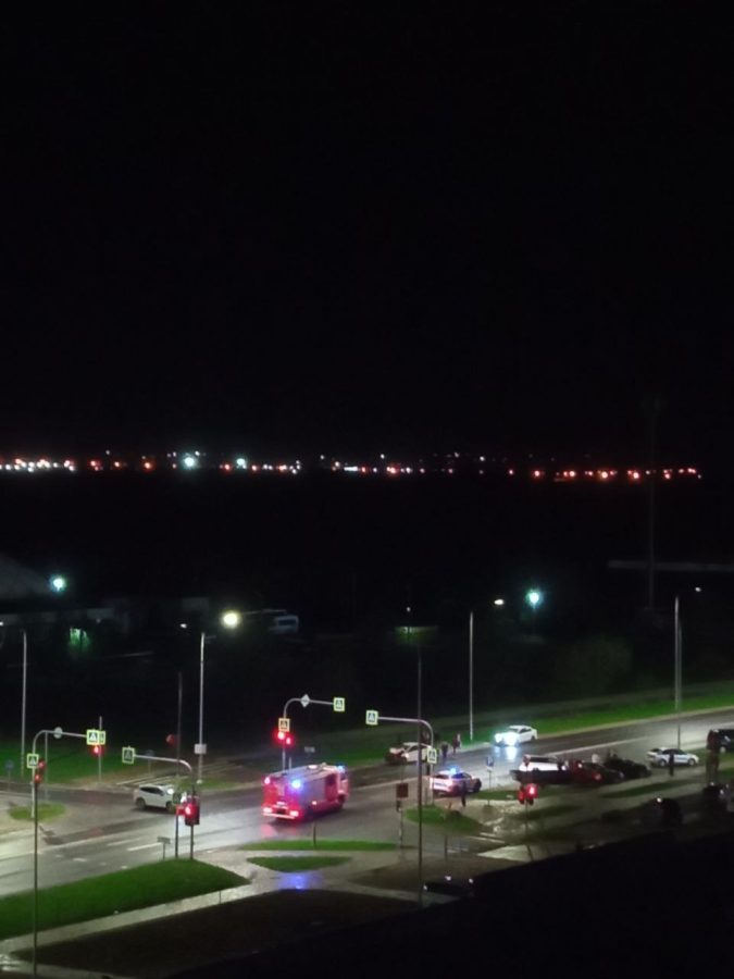 При лобовом столкновении в Твери чудом не пострадали пешеходы