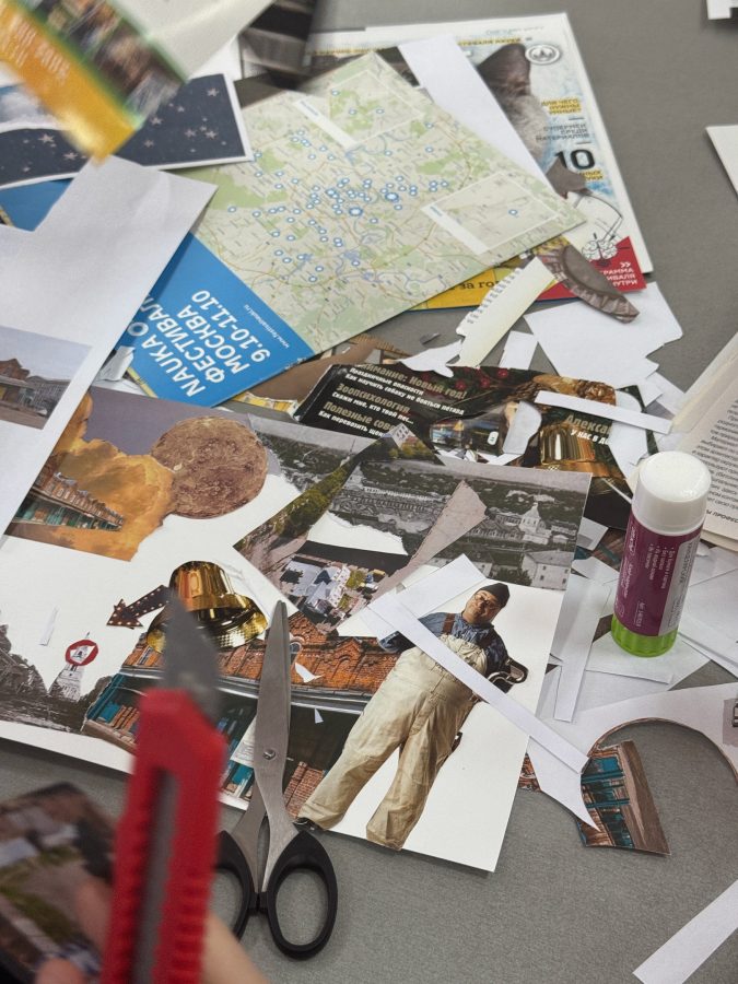 Молодёжь Тверской области вырезала и клеила образ будущего своего города