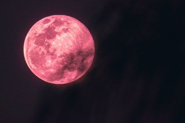 12 апреля над Тверской областью взойдет розовая луна