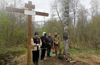 В Тверской области привели в порядок место падения самолета Сергея Пичугина