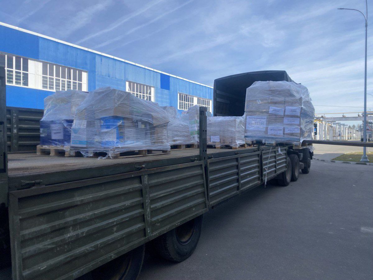 Из Тверской области в зону СВО отправили очередной гумгруз