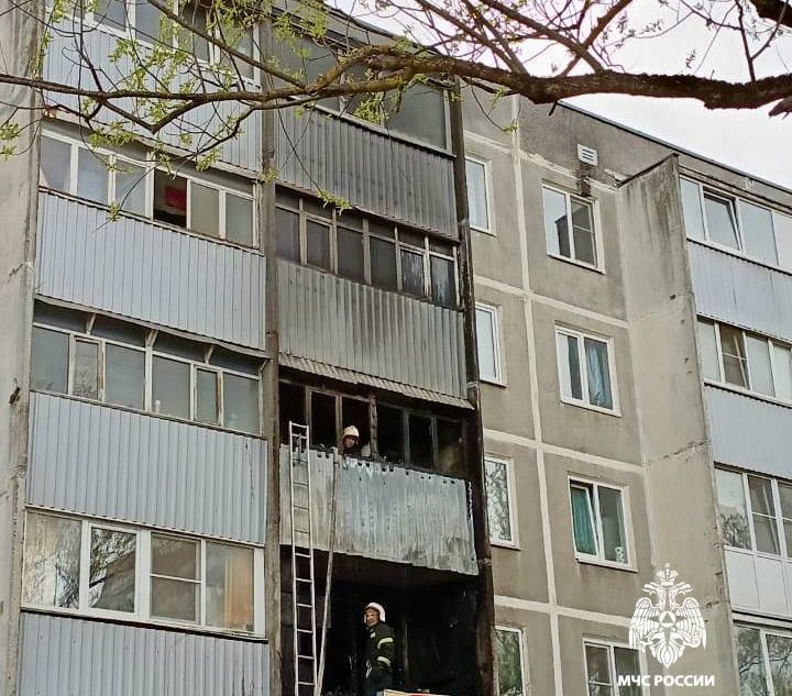 В Тверской области оперативно потушили пожар в квартире