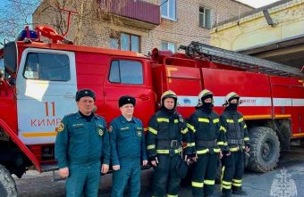 На пожаре в Тверской области спасли человека На пожаре в Тверской области спасли человека
