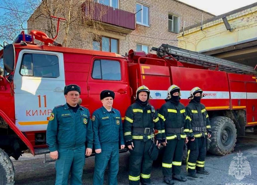 На пожаре в Тверской области спасли человека