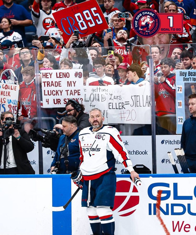 Хоккеист Александр Овечкин забил гол самой истории