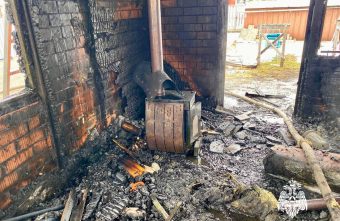 Из-за перекала печи в Твери случился пожар Из-за перекала печи в Твери случился пожар