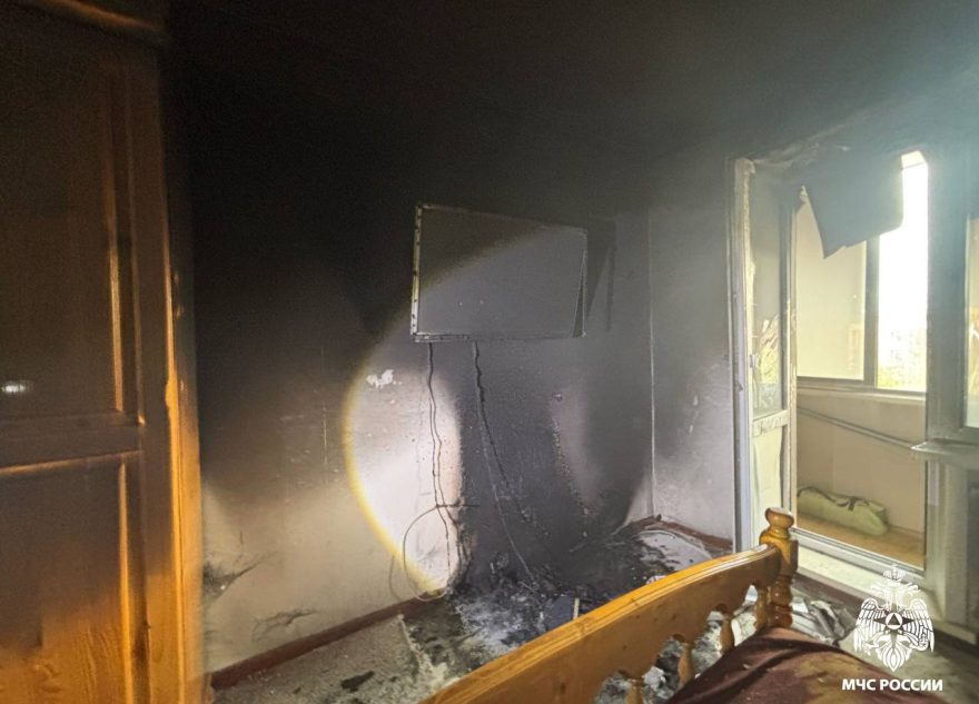 В Тверской области жильцы дома сами потушили пожар