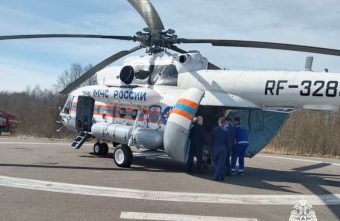 Санитарный вертолет МЧС совершил экстренный вылет в Тверскую область Санитарный вертолет МЧС совершил экстренный вылет в Тверскую область
