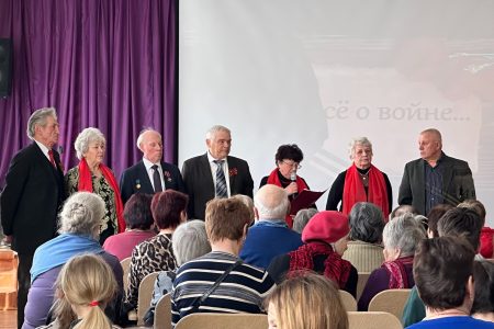 В Лихославльском округе вспоминали песни о войне