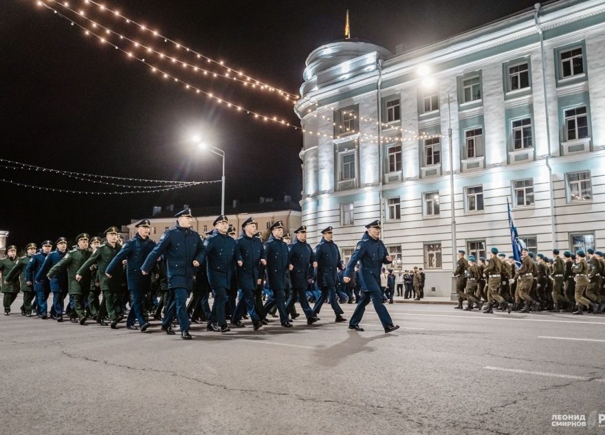 В Твери прошла первая репетиция парада Победы