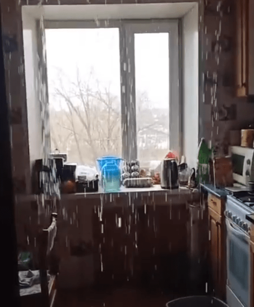 У жителей Тверской области прямо в квартире идет дождь