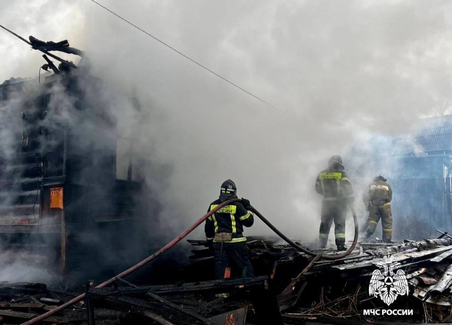 Еще один дом уничтожен огнем в Тверской области
