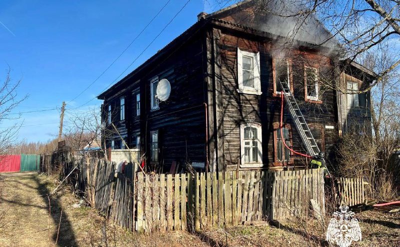 Пожар в квартире произошел в Тверской области