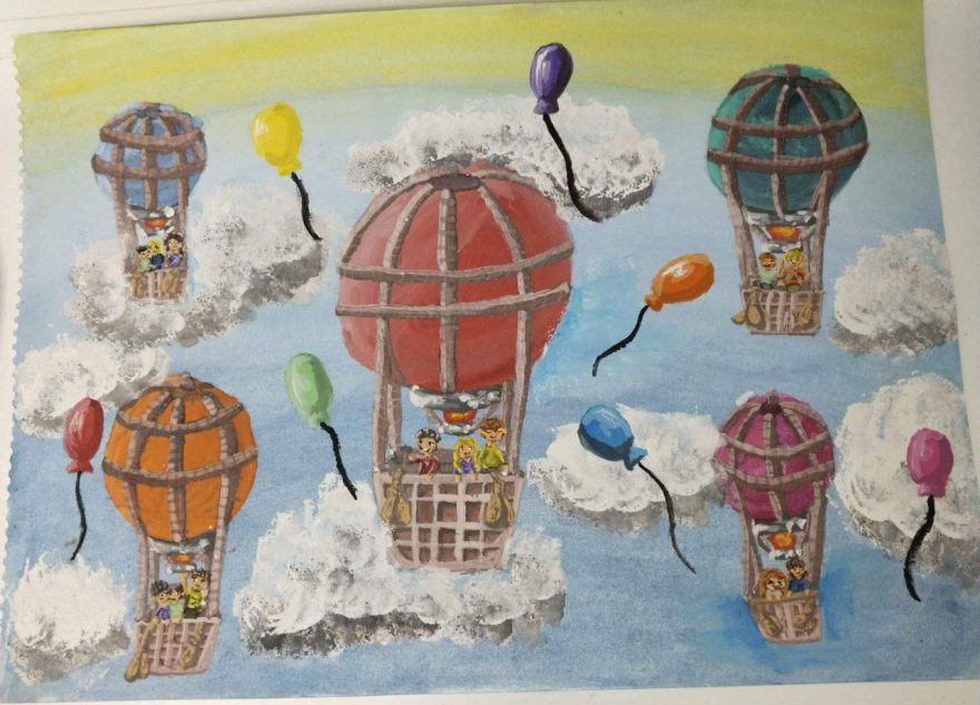 Рисунок студентки из Тверской области побывал в космосе