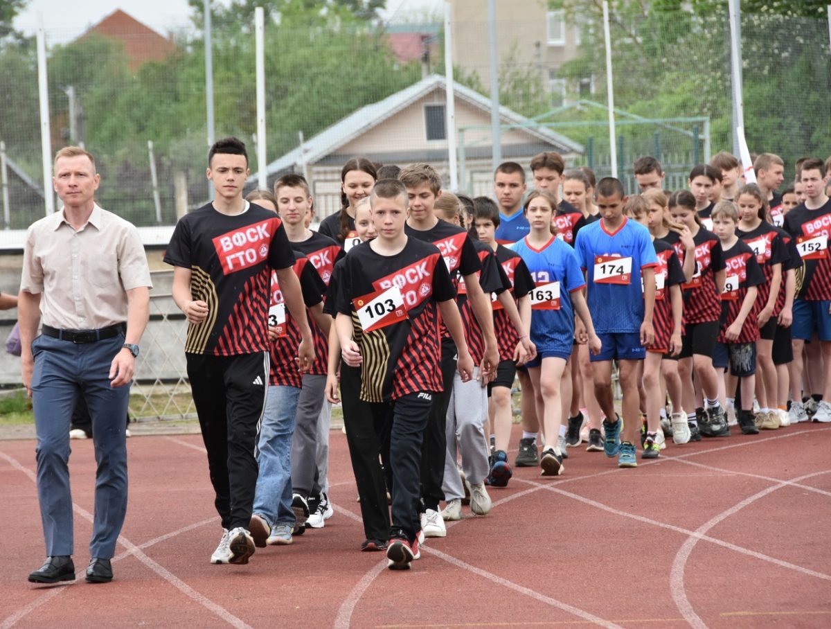 Школьники из Вышнего Волочка выиграли региональный этап фестиваля ГТО