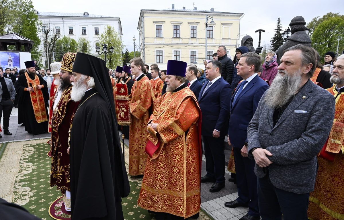 В Тверь прибыл ковчег с частицей мощей святителя Тихона