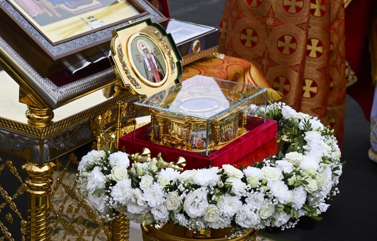 В Тверь прибыл ковчег с частицей мощей святителя Тихона