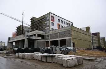 Больше 250 человек задействовано в строительстве ДОКБ в Твери Больше 250 человек задействовано в строительстве ДОКБ в Твери