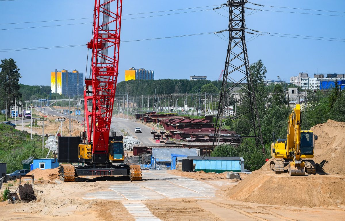 Губернатор Игорь Руденя проинспектировал строительство Западного моста в Твери