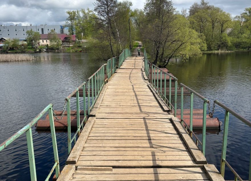 "Милицейский" мост в Тверской области пришлось срочно чинить