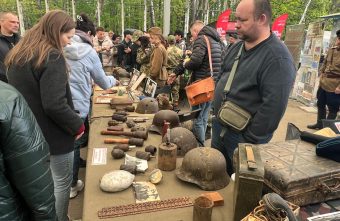 Найденные в Тверской области реликвии военных лет представили в "Музее Победы" Найденные в Тверской области реликвии военных лет представили в "Музее Победы"