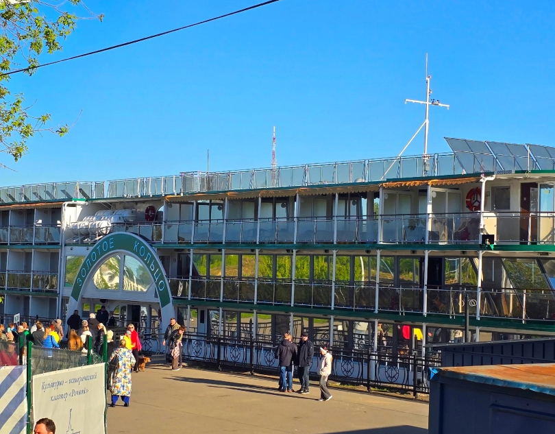 В Тверь прибыл уникальный теплоход