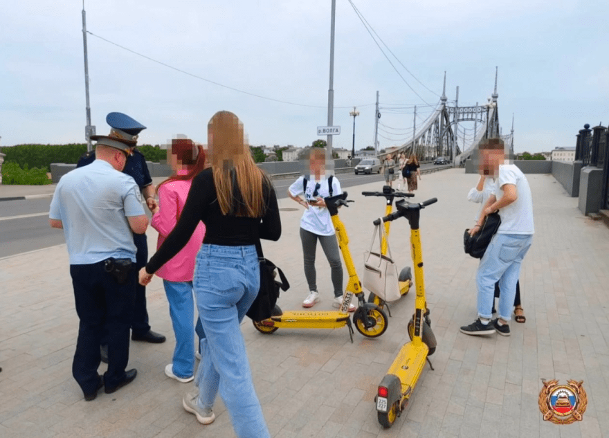 Самокатчики 11 раз стали участниками ДТП в Твери