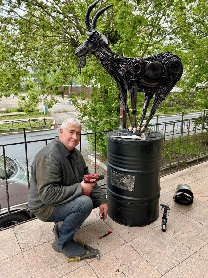 В Музее козла в Твери появился новый обитатель