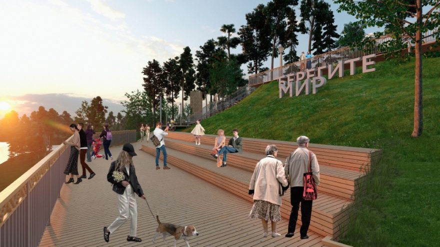 Жителям Тверской области показали проект благоустройства Соборной горы
