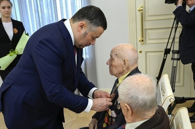 Губернатор Тверской области поздравил жителей с Днем Победы