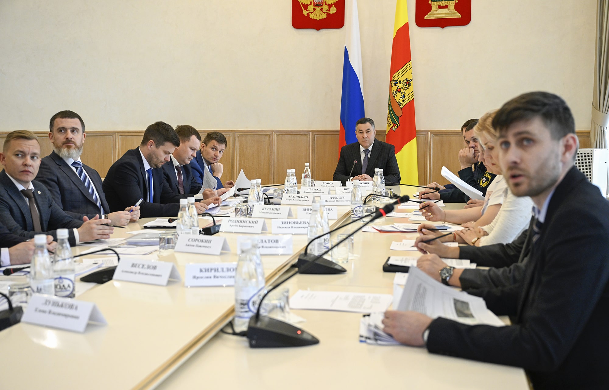 Губернатор Игорь Руденя провёл заседание Градостроительной комиссии Тверской области