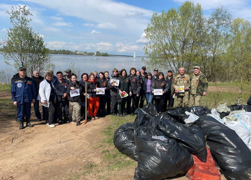 В Тверской области расчистили одно из самых живописных мест у реки
