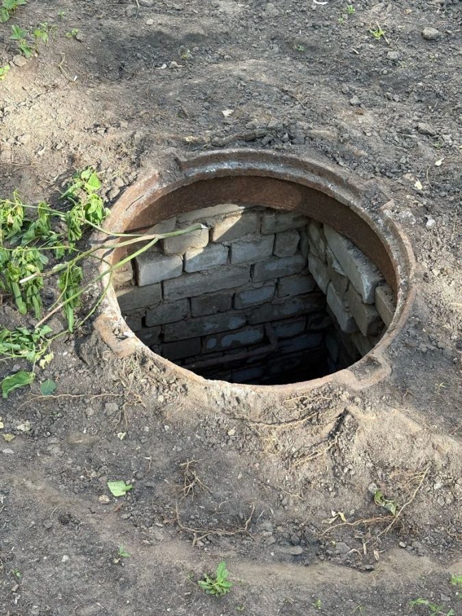 открытый люк