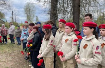 В Торопецком округе состоялась церемония перезахоронения останков советских воинов В Торопецком округе состоялась церемония перезахоронения останков советских воинов
