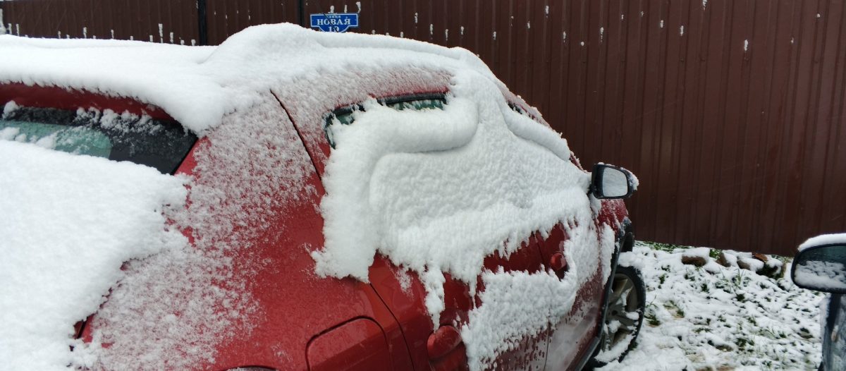Жители Тверской области делятся фотографиями "майской зимы"