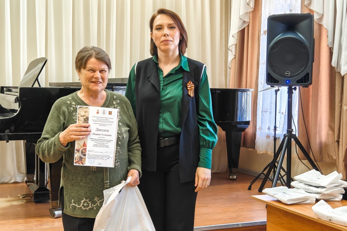 В Лихославльском округе наградили победителей конкурсов «Рисуем Победу» и «Поем Победу»