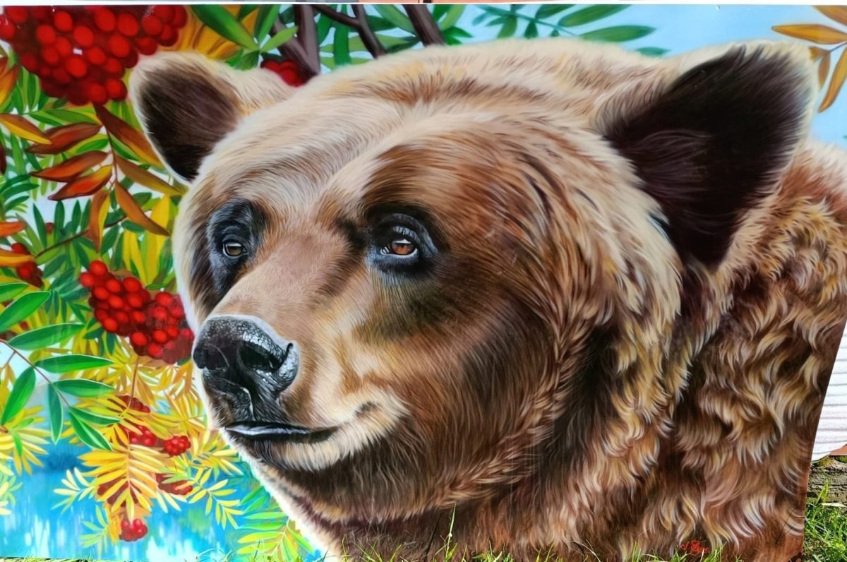 Деревенскую остановку в Тверской области превратили в произведение искусства