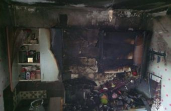 В Твери из-за неисправной розетки выгорела кухня в квартире