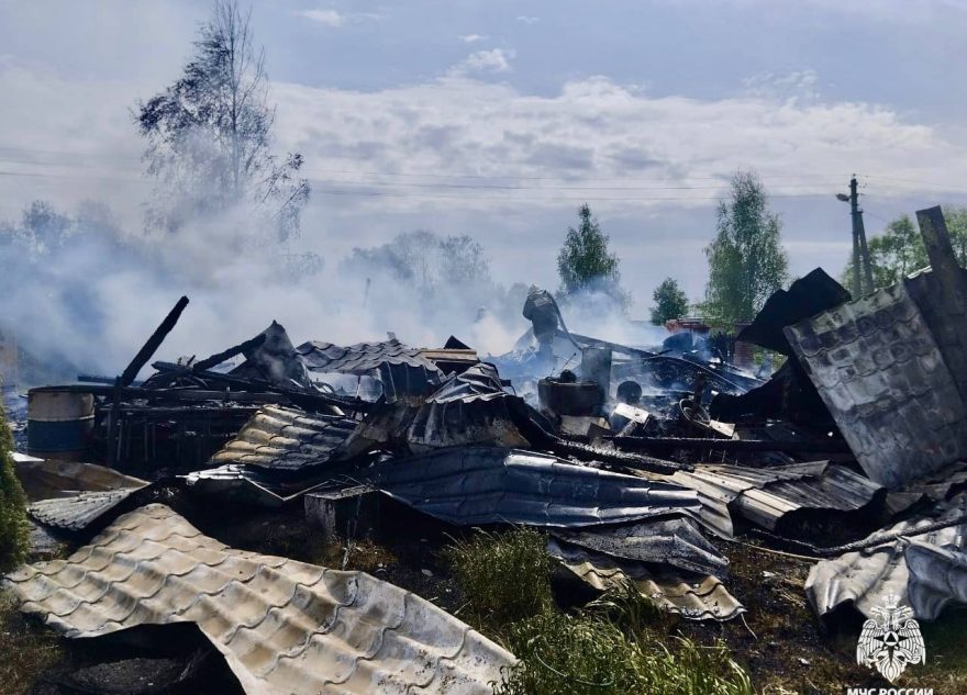 На пожаре в Тверской области погиб ребенок
