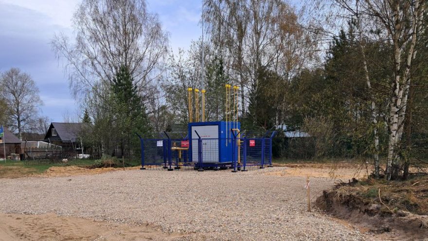 В четыре деревни Осташковского округа пришёл газ