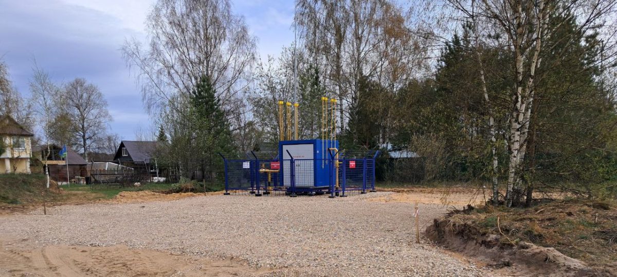 В четыре деревни Осташковского округа пришёл газ