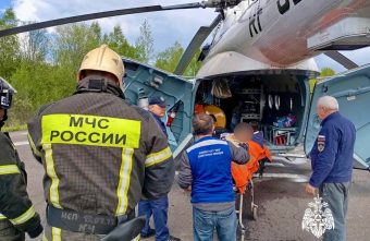 Вертолет экстренно доставил жительницу Тверской области в Тверь вертолет Нелидово
