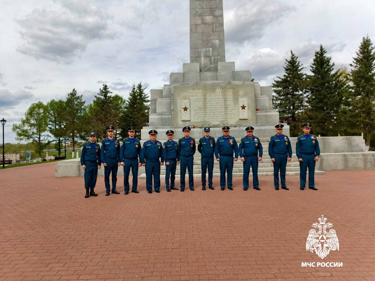 В Тверской области спасатели почтили память героев Великой Отечественной войны