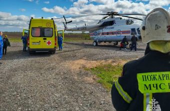 Детей экстренно доставили в Тверь на вертолёте санавиации Детей экстренно доставили в Тверь на вертолёте санавиации